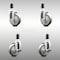 Service Caster 4 Inch 316SS Gray Poly Swivel 1-1/4 Inch Expanding Stem Caster Brake SCC, 2PK SCC-SS316EX20S414-PPUB-2-TLB-2-114 - alternate 1